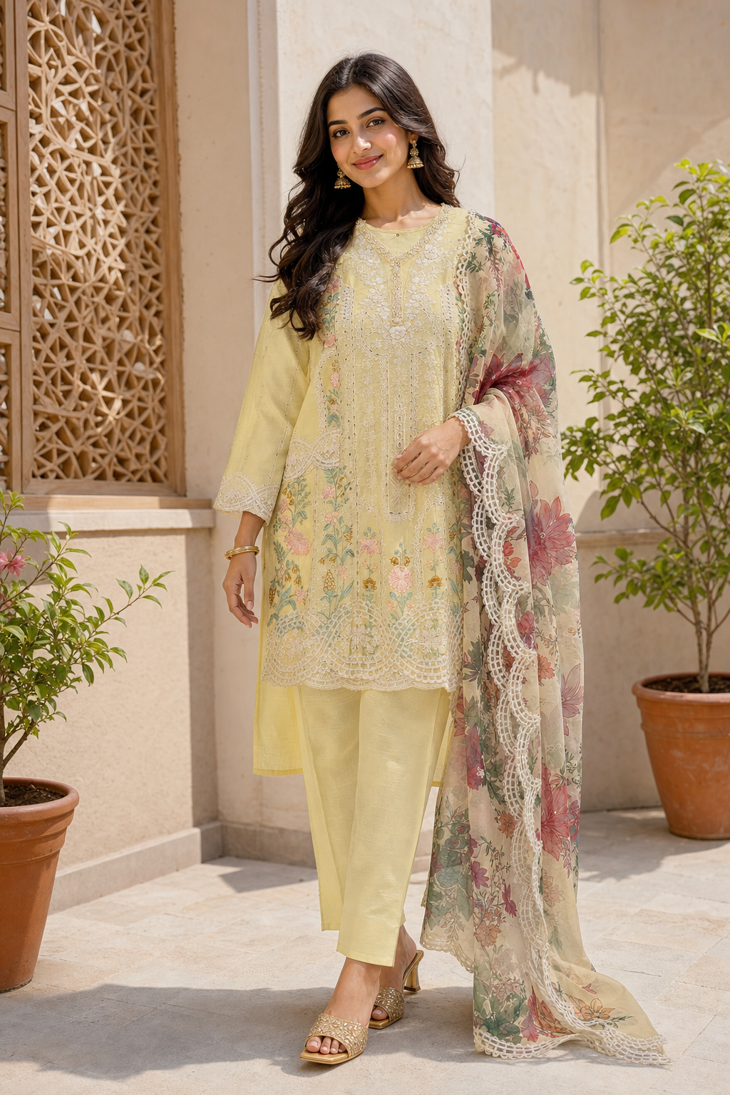 Yellow Kurta 1
